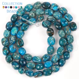 5x5x7mm Natural Stone Sea Sediment Jaspers Flat Irregular Turquoises Loose Beads For Jewelry Making DIY Bracelet Accessories