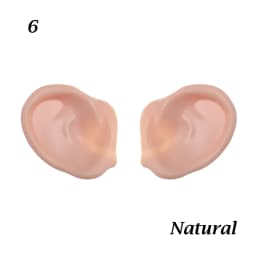 1Pc New Blyth Doll icy toy ears toy white natural tan dark and super black skin only ears Dolls Accessories