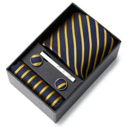 Top Quality 7.5 cm Business Ties Hanky Cufflink Set Tie Clips Green Necktie Corbatas For Men Wedding In Gift Box Slim Gravatas
