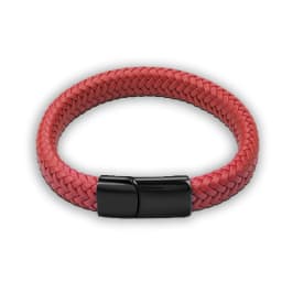 Classic 16 Strands Braided Genuine Leather Bracelet Men Jewelry Charms Design Stainless Steel Bracelets For Women Friend Gift