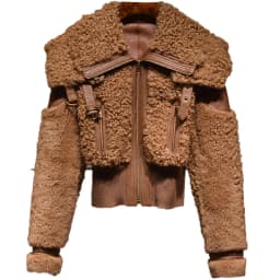 Lautaro Winter Warm Thick Patchwork Faux Fur Coat Women Long Sleeve Zipper Turndown Collar Stylish Fluffy Jacket Fashion 2021
