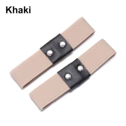 1 Pair High Elastic Shoe Straps Hold Loose High Heels Shoes Band Anti-loose for Girls Women Shoes Belts Solid Color Shoelaces