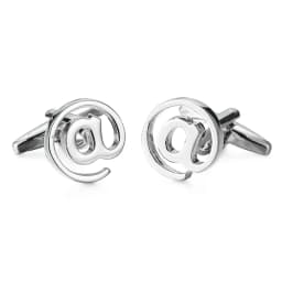 High quality metal Cufflinks Hand carved laser smooth Cuff-links Golden Silvery Black cuff button  Successful men's jewelry gift