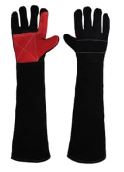 Anti-bite Safety Gloves For Dog Cat Reptile Glove Long Leather Pets Grasping Biting Protective Glove Gardening Work Train Gloves