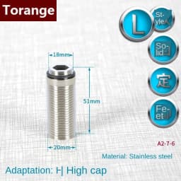 Kitchen faucet faucet fixed foot big foot screw extension nut wash basin thick countertop screw fixing seat repair accessories