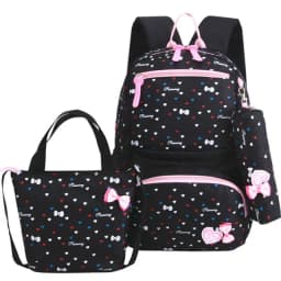 3 pcs /set USB Male backpack high school bags for women travel men school backpacks boys one student shoulder bag sac mochila