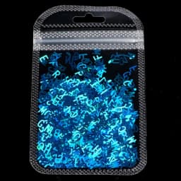 English Letters Glitter Sequins Flakes Resin UV Epoxy Mold Fillings Nail Art Decorations DIY Crafts Jewelry Making Accessories
