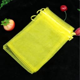 50Pcs Organza Bag Jewelry Packaging Gift Candy Wedding Party Goodie Packing Favors Pouches Drawable Bags Present Sweets Pouches