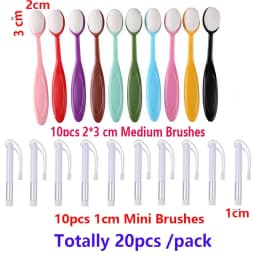 Wholesale Flat /Angled Detailed Blending Brushes Large Small Smooth Blending Brushes Ink Application Tool for DIY Cards Making