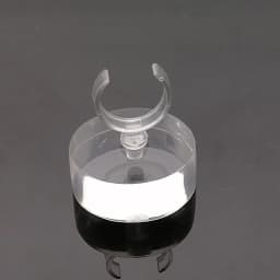 New Creativity Clear Acrylic Ring Display Stand Jewelry Showcase Ring Organizer Holder Jewellery Stands Cases Photography Props