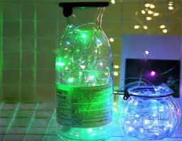 3 Modes Waterproof LED Mirco Wire String Fairy Lights Battery Power гирлянда Warm White Garland For christmas Party Decoration
