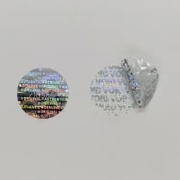 2000pcs 20mm Round,Holographic Tamper-Proof Security Label, "Void" Warranty Sealing Genuine Laser Sticker, Unique Number