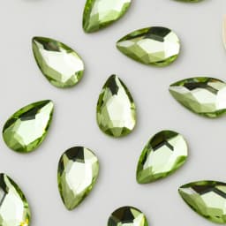 5x8mm 100pcs Flatback Colorful Drop Nail Rhinestones For Nails Art Crystal Glass Stone Manicure 3D Shiny Garment Decorations