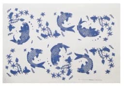 1PCS Pottery Ceramics Clay Transfer Paper Glaze Underglaze Colored Flower Paper Jingdezhen High Temperature DIY Decal Paper
