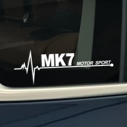 For VW Volkswagen Golf Mk4 Mk2 Mk7 Mk5 Mk6 Mk3 Mk8 Car Side Window Stickers Auto Exterior PVC Decals Styling Accessories