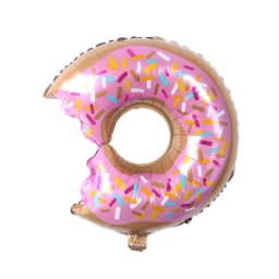 1 Piece Of Big Rainbow Smile White Cloud Donut Lce Cream Aluminum Mold Helium Balloon Children's Birthday Party Toy Decoration