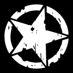 Broken Five-Pointed Stars Car Stickers War Damaged Reflective Decals For Motorcycle Helmets Fuel Tank Cap Trunk Bumper