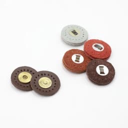 5Sets/lot Bag Magic Buttons Genuine Leather Bag Round Buckle Handmade Wallet Card Pack Buckles for DIY Handbag Accessories