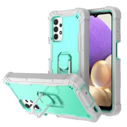 for Samsung Galaxy A12 A32 A52 A72 5G Case, Military Grade Protective Phone Case Cover with Ring Kickstand for Galaxy A52 5G