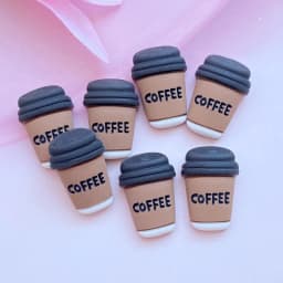 10Pcs New Mixed Lovely Cartoon Animals / Drinks Flat Back Resin Scrapbooking DIY Jewelry Craft Decoration Accessories