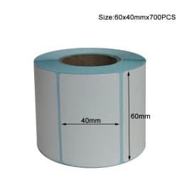 19 sizes Label stickers barcode Sticker label for Zebra Paper Adhesive Sticker Supermarket Blank sticker