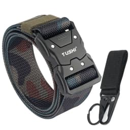 VATLTY 2022 Quick-drying Tactical Belt Men Hard Alloy Quick Release Buckle 1200D Soft Nylon Army Belt Male Military Equipment