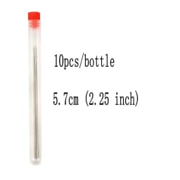 10pcs Stainless Steel Big Eye Curved Beading Needles Easy Jewelry Making Tools for Beads and Pearls Thread String Cord 5 Sizes