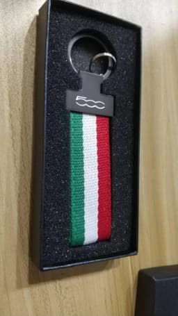 Car Styling Cars Keychain Keyring Key Holder for 500 Punto Bravo Stilo Panda Abarth 500 Car Accessories Keychain Key Ring
