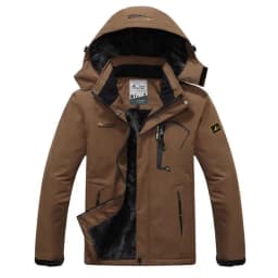 Men's Winter Jackets Parka Men Windbreak Velvet Thick Warm Windproof Fur Coats Male Outdoor Waterproof Hooded Anorak Jackets