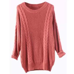 Clearance Wool Women Knitted Sweater Winter Bat Long Sleeve Pullover Autumn Female O-Neck Solid Jumper Loose Casual Top Clothing