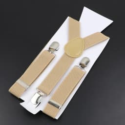 Hot Sale Solid Color Elastic Leather Children Suspenders Adjustable Straps For Kids Boy Girl Shirt Pants Skirt Classic Accessory