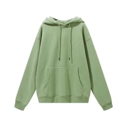 ZODF New Winter Men Basic Thick Fleece 345gsm Hoodies Casual Loose Hip Hop Unisex Hooded Sweatshirt Pullovers Tracksuits HY0010