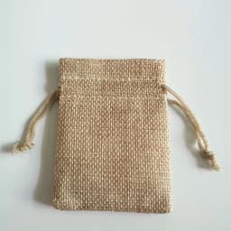 100pcs Vintage Natural Burlap Gift Bag Linen Jute Drawstring Bag Jewelry Packing Pouches Sachet Christmas Party Gift Bags