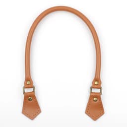 2Pcs Leather Bag Straps Handle Straps Real Cow Leather Bag Handles for DIY Bag Parts Genuine Leather Bag Straps Replacement