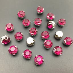 4mm-6mm Round Stone With Claw Sewing Rhinestones Garment Accessories Crafts Crystals Glass Strass Sew on Rhinestones For Clothes