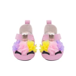 7cm Exquisite Bow Flowerl Doll Shoes Clothes Accessories For American 18Inch&43cm Baby New Born Doll Mini Boots For OG Girl Doll