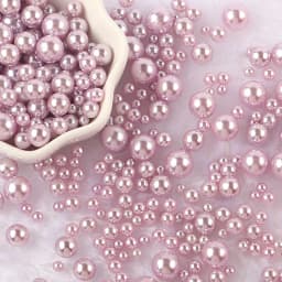 10g Random Mix 3-10mm No Hole ABS Imitation Pearl Bead For Vase Filler Makeup Brush For DIY Jewelry Making Decor F0912