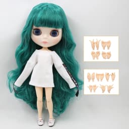 ICY DBS Blyth doll jointed body 30CM BJD nude doll and nude doll clothes shoes handmade set fashion doll girl gift