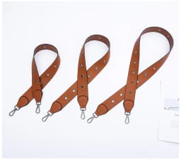 85cm 105cm 125cm PU leather lady bags Shoulder strap accessories Pure color all-match durable bag strap belt DIY handbag handle