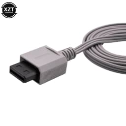 1.8m 3 RCA Cable for Nintendo Wii controller Console Audio Video AV Cable Composite 480p Gold-plated 3RCA for will Cable cord