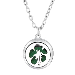 Fashion Aromatherapy Diffuser Star Moon Necklace Stainless Steel High Quality Heart-Shaped Essential Oil Lockets Pendant Jewelry