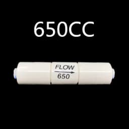 RO Water System Waste Water Flow Regulater Restrictor 1/4" OD Hose Reverse Osmosis Quick Pipe Fittiing 300CC 450CC 800CC 1500CC