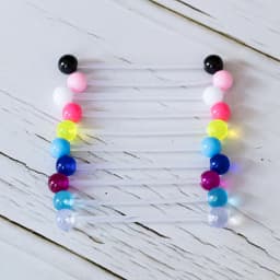 10-50pcs Acrylic Cartilage Earrings Piercing Industrial Barbell Long Ear Stud Ring Bar Tragus Helix Women Body Jewelry 14G 38mm