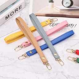 1Pcs Fashion Wristlet Bag Strap Handle Replacement For Handbag Clutch Purse DIY Coin Bag Parts Accessories Gifts PU Leather