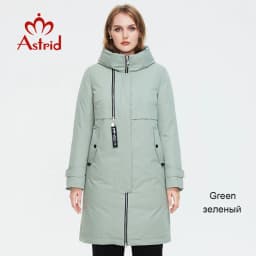 Astrid 2022 Winter Women's Coat Plus Size Jacket Hooded loose Warm Parkas Bio Fluff Thick Parka Coat Hight Quality Female New
