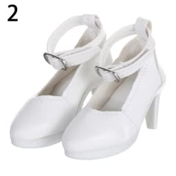 1Pair 7.8CM Mini PU Leather Boots Shoes for 1/3 BJD Doll Toy Accessories Handmade Cute Doll Shoes Child Toys Birthday Gifts