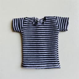 1pcs Blyth Doll Clothes, Pure Cotton Stripe T-Shirt for Azone OB24 Pullip Blyth 1/6 Doll Clothes Accessories for Dolls