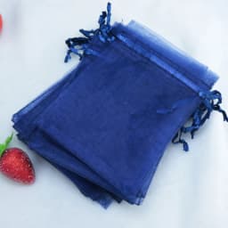 50Pcs Organza Bag Jewelry Packaging Gift Candy Wedding Party Goodie Packing Favors Pouches Drawable Bags Present Sweets Pouches