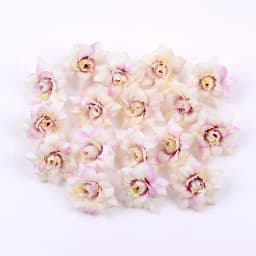 Rose Artificial Flowers Head 4CM Silk Fake Flowers for Home Hoom Decor Wedding Decorations DIY Crafts Garland Gift Accessories