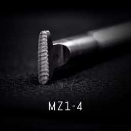 SOZO MZ1 Leather Work Stamping Tool Thumbprint Horizontal In Sheridan Saddle Making Carving Stamps 304 Stainless Steel
